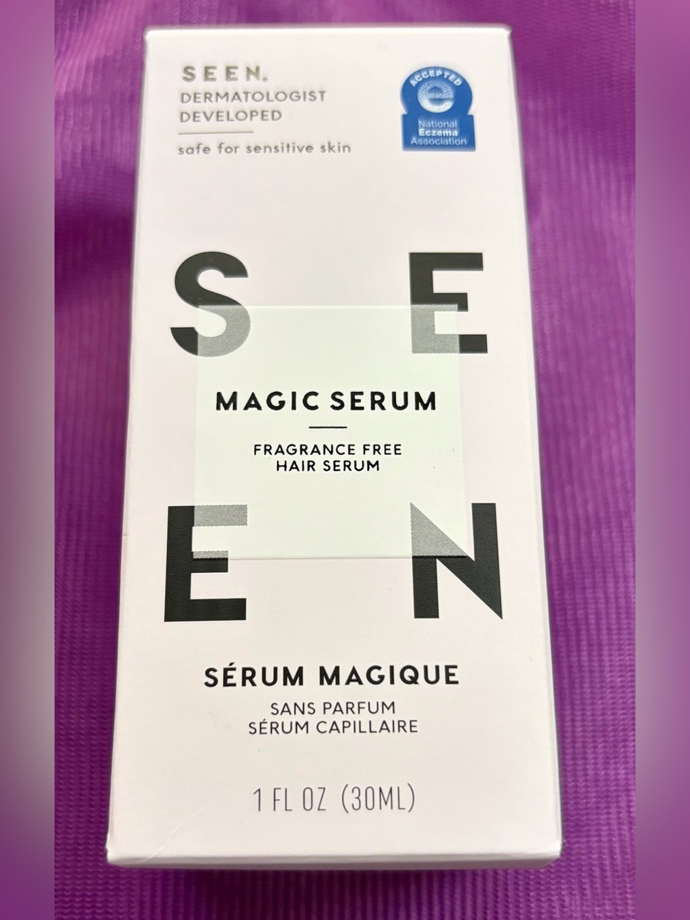 Seen Magic Serum Fragrance-Free Hair Serum — 1oz